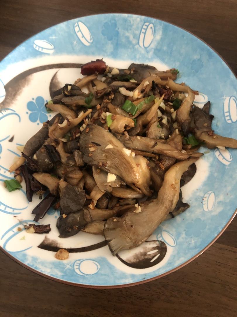 素炒平菇