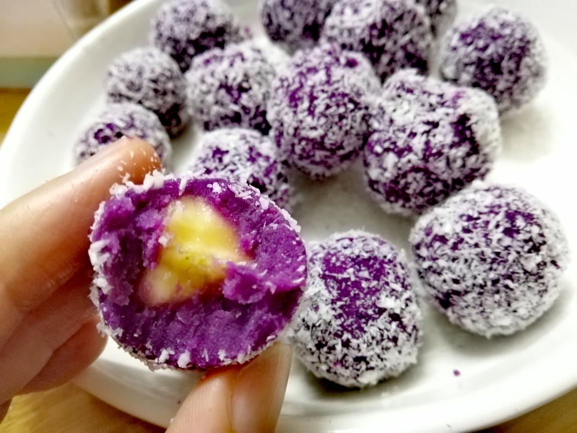 紫薯球