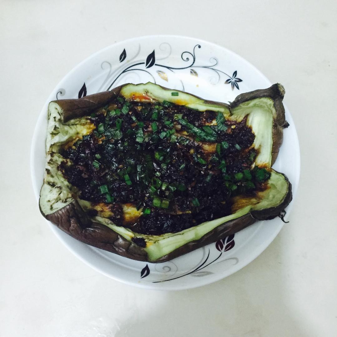 微波炉烤茄子