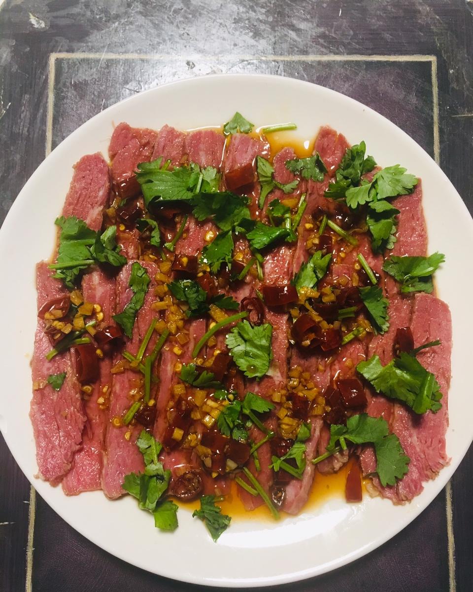 想念同想念做的凉拌牛肉