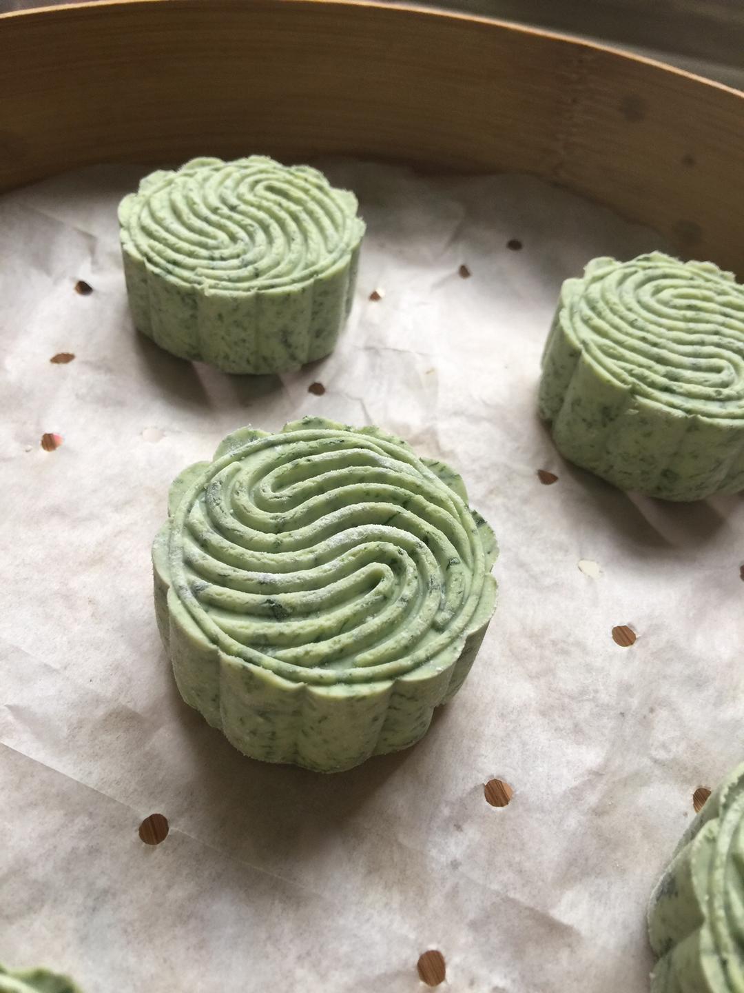 高颜值艾糕的做法