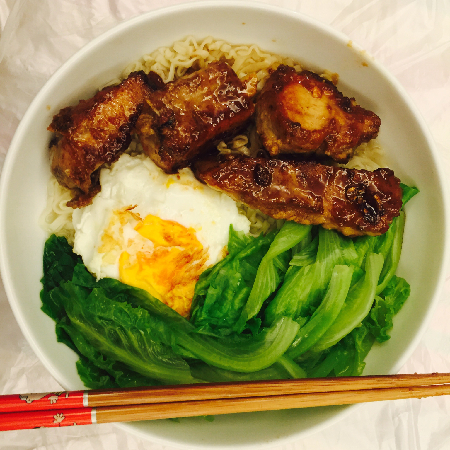 红烧排骨面