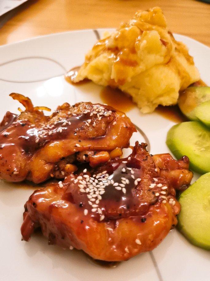 好吃的吉野家煎鸡腿🍗