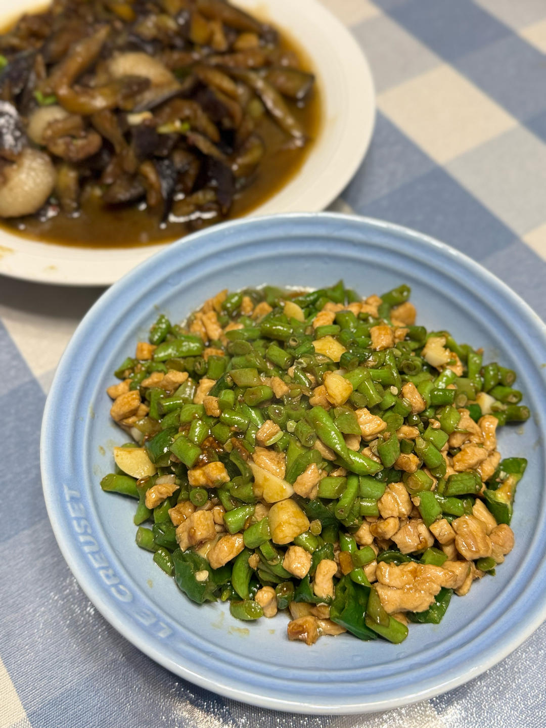 超简单的家常下饭菜猪肉末辣炒豆角