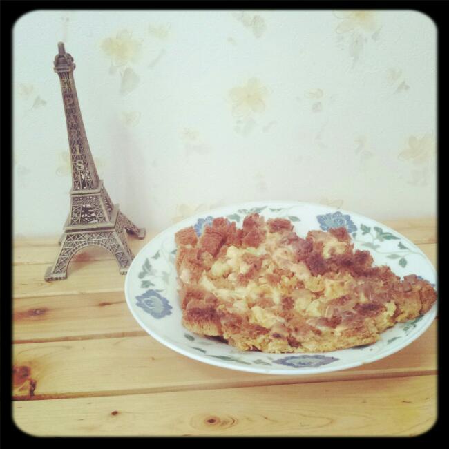 快速简易版面包布丁