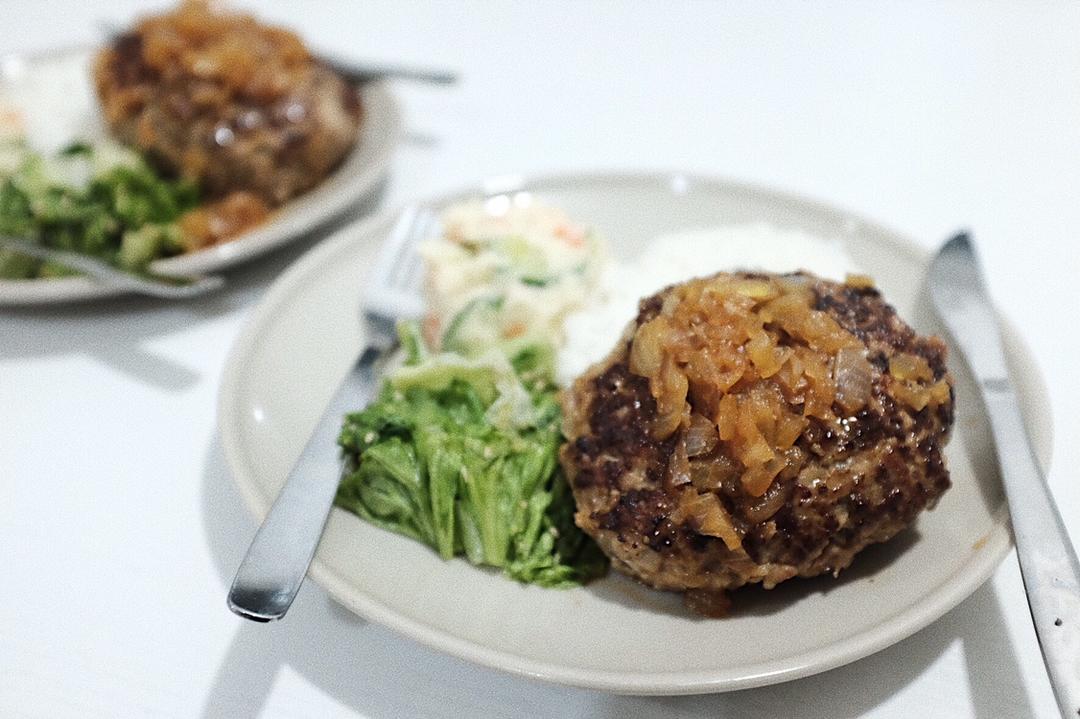 日式汉堡肉