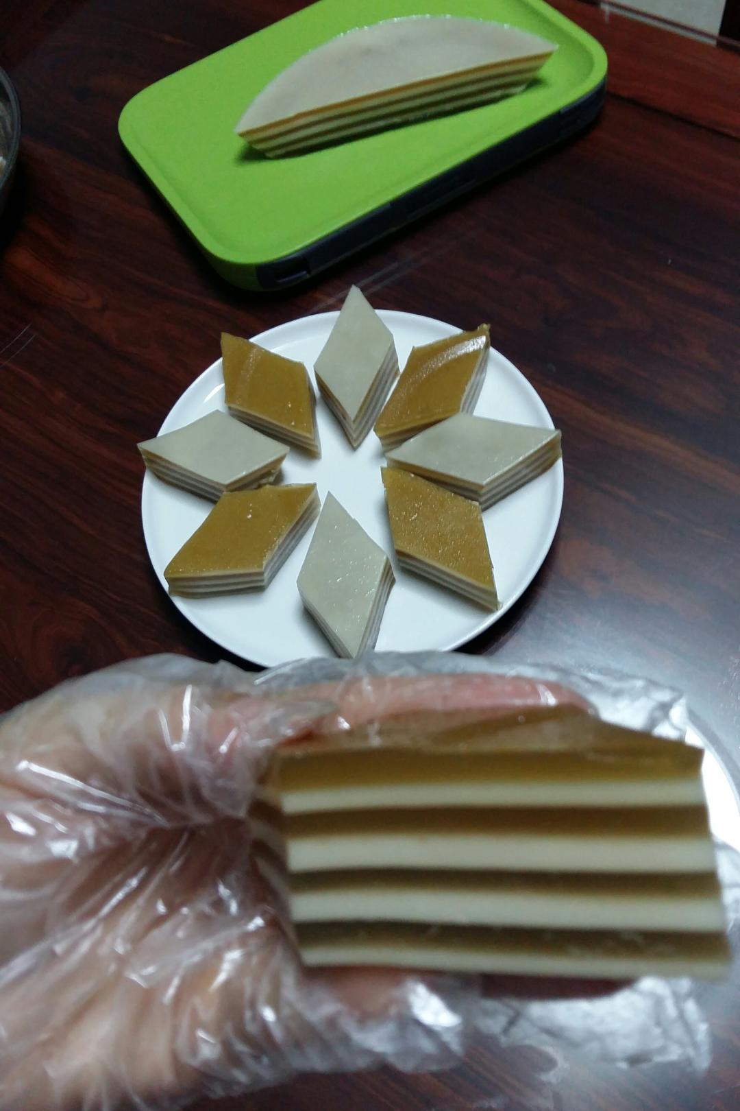 Q弹椰汁千层糕（马蹄糕）