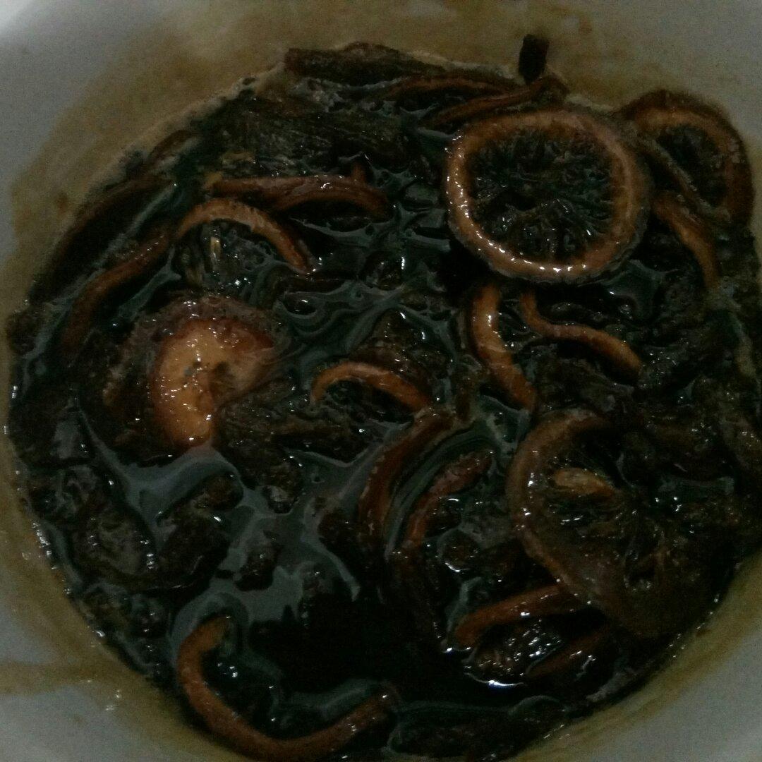 陈皮冰糖炖柠檬
