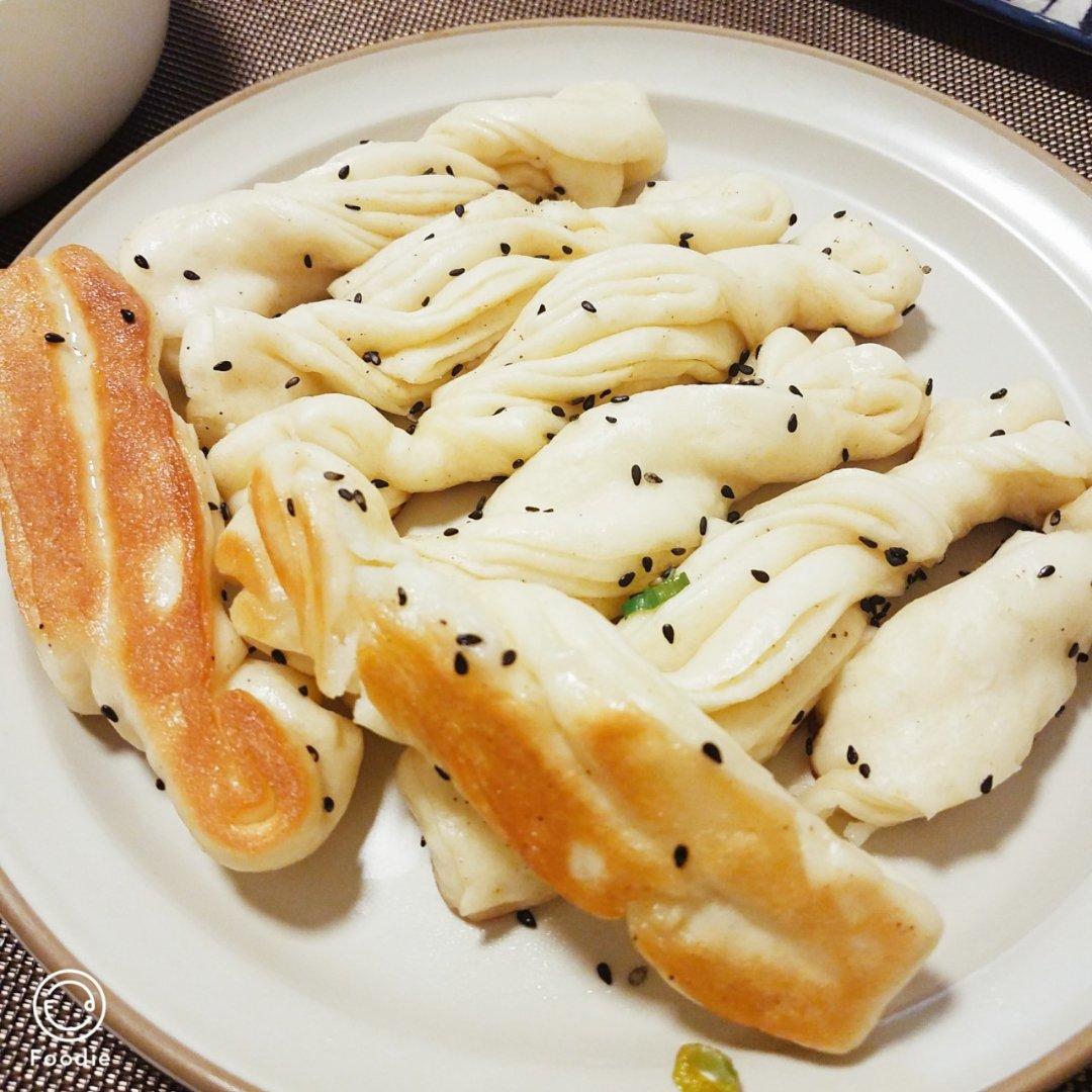 一定要做！—煎卷子【生煎花卷】