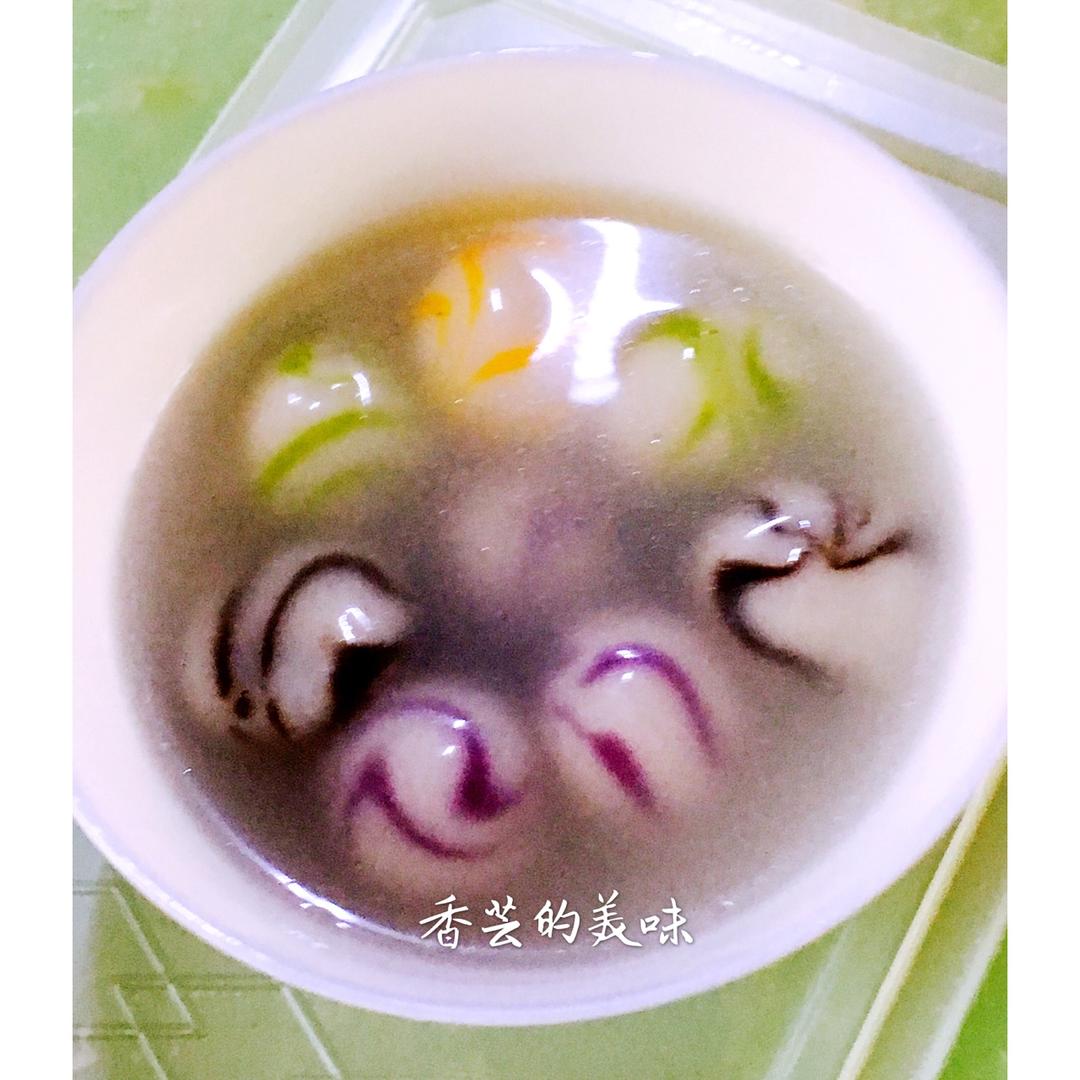 彩色汤圆