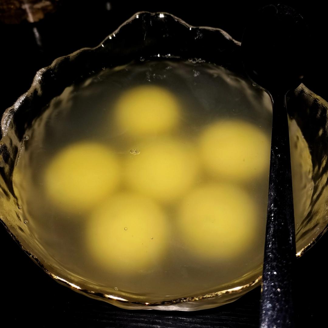 南瓜汤圆（黑芝麻馅）