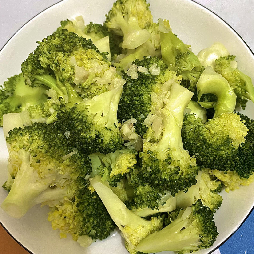 娃爱吃的清炒西兰花🥦