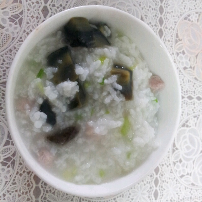 皮蛋瘦肉粥