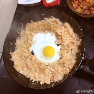 韩国泡菜炒饭🍛的做法 步骤3