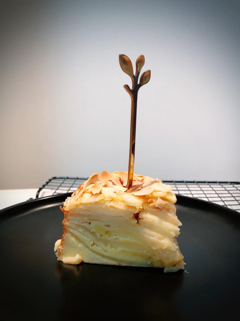 柔软奇妙的苹果隐形蛋糕