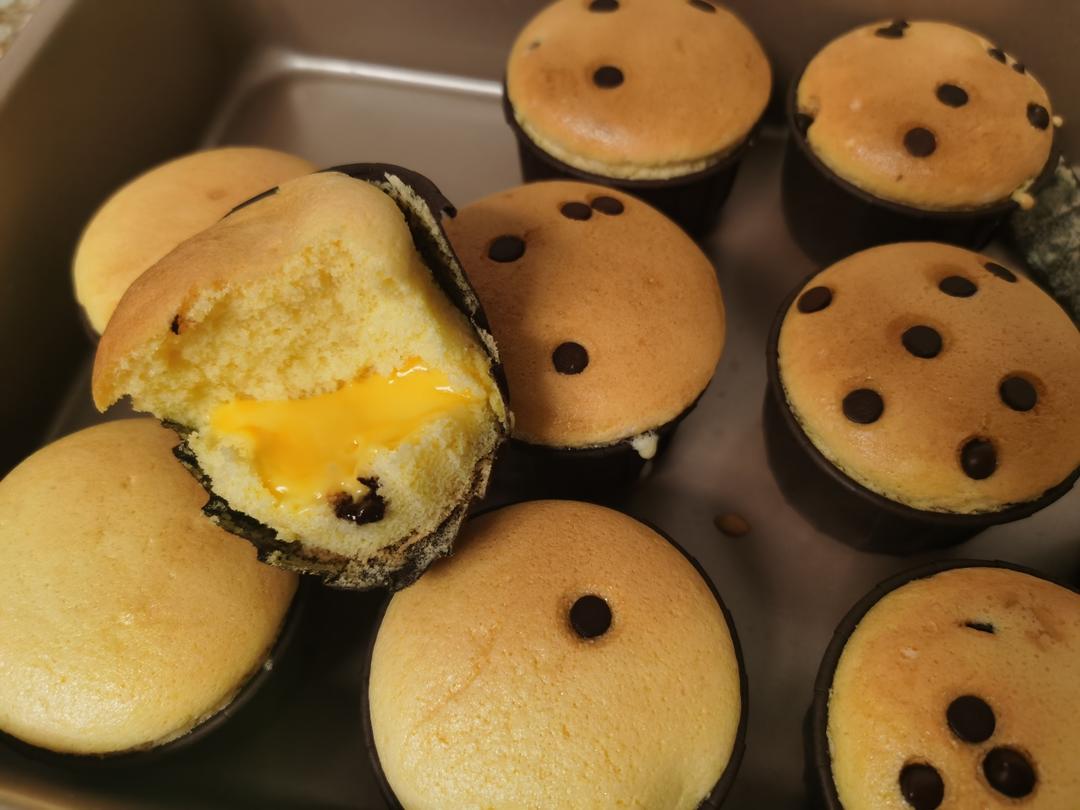 戚风小纸杯蛋糕