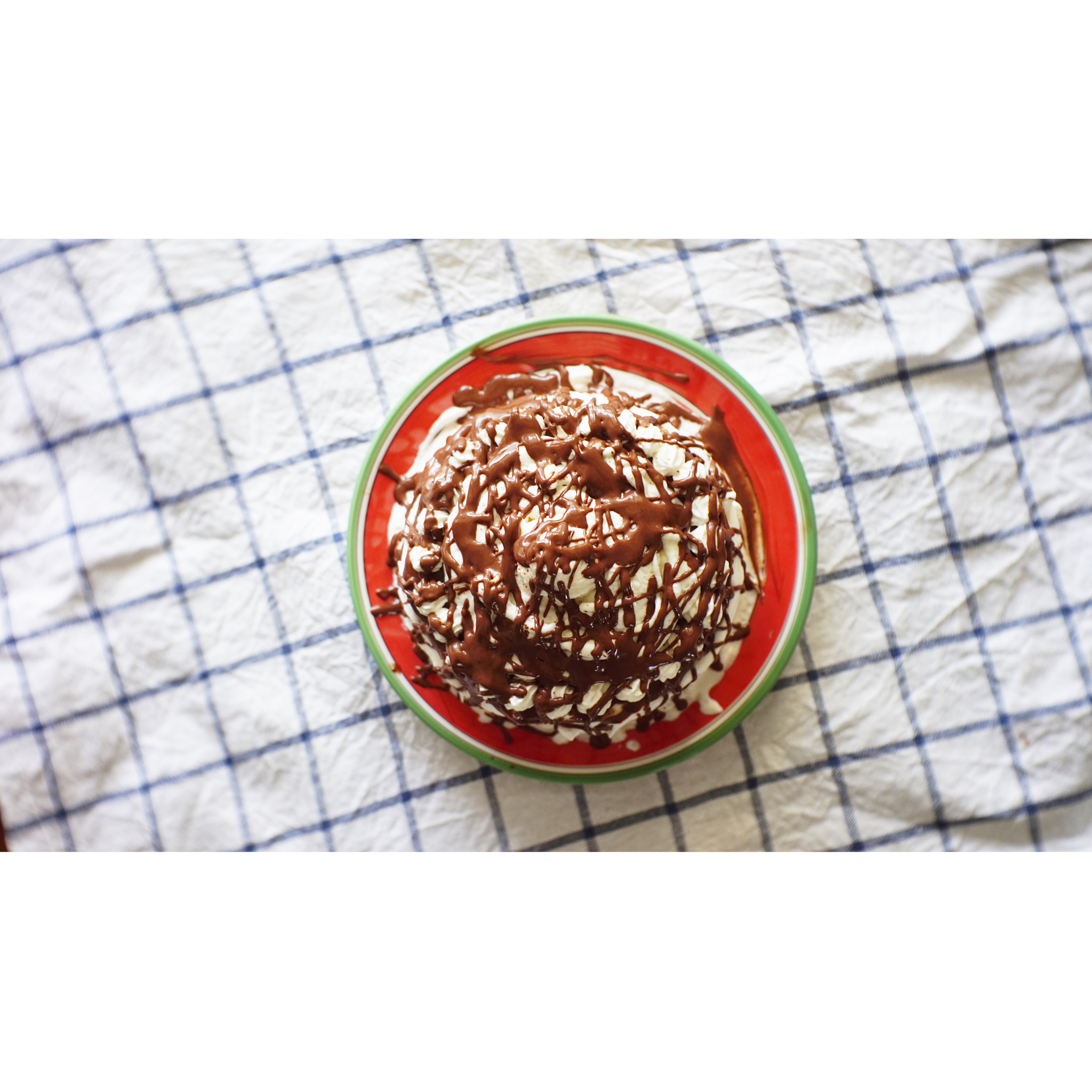 6寸原味戚风蛋糕