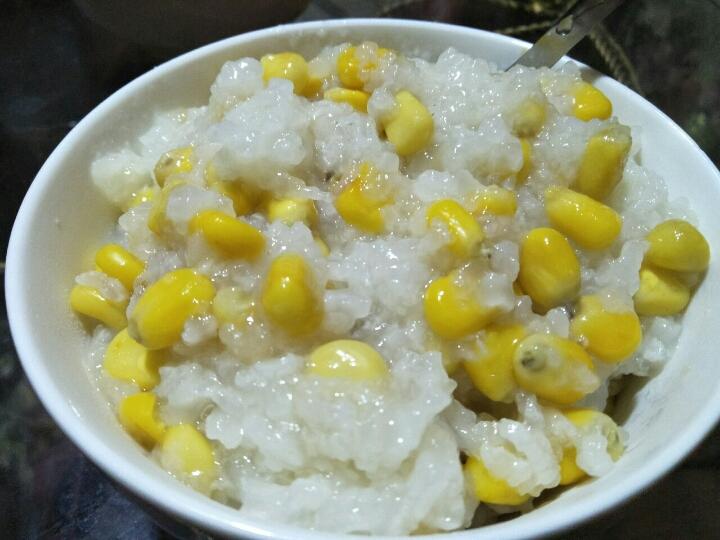 清甜玉米粥