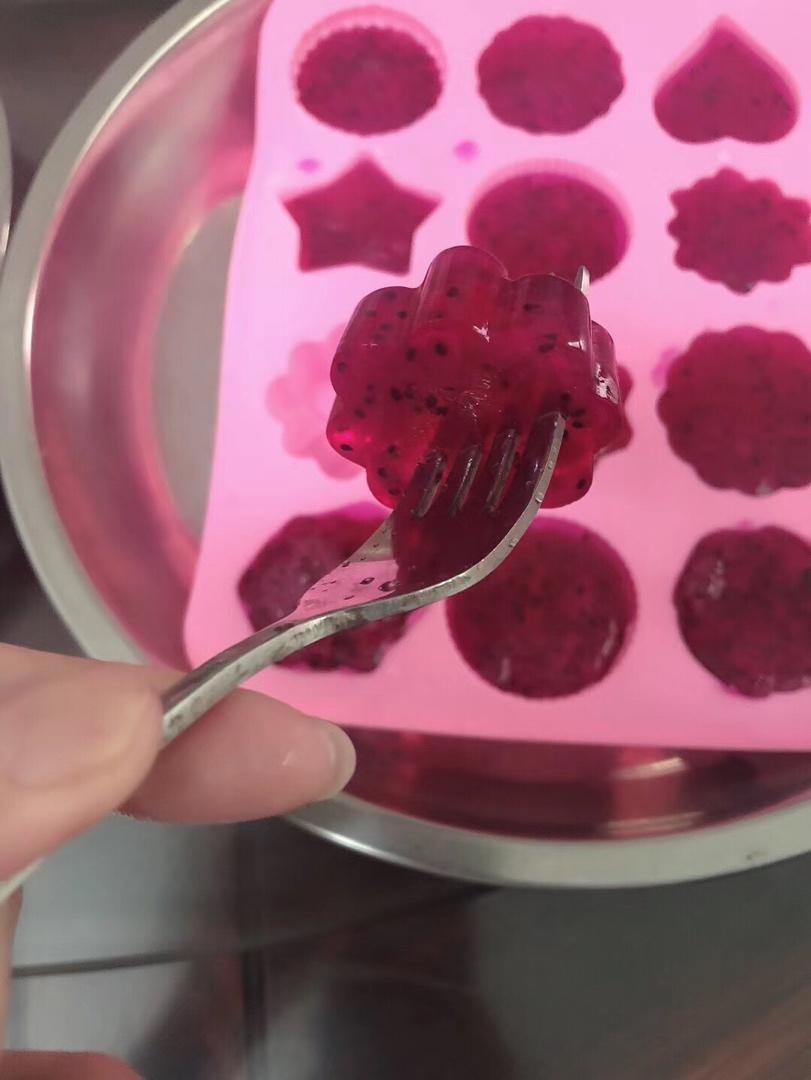 lumeinv做的火龙果果冻