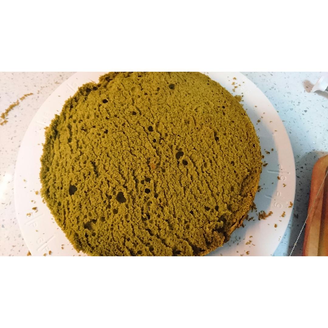 抹茶戚风蛋糕