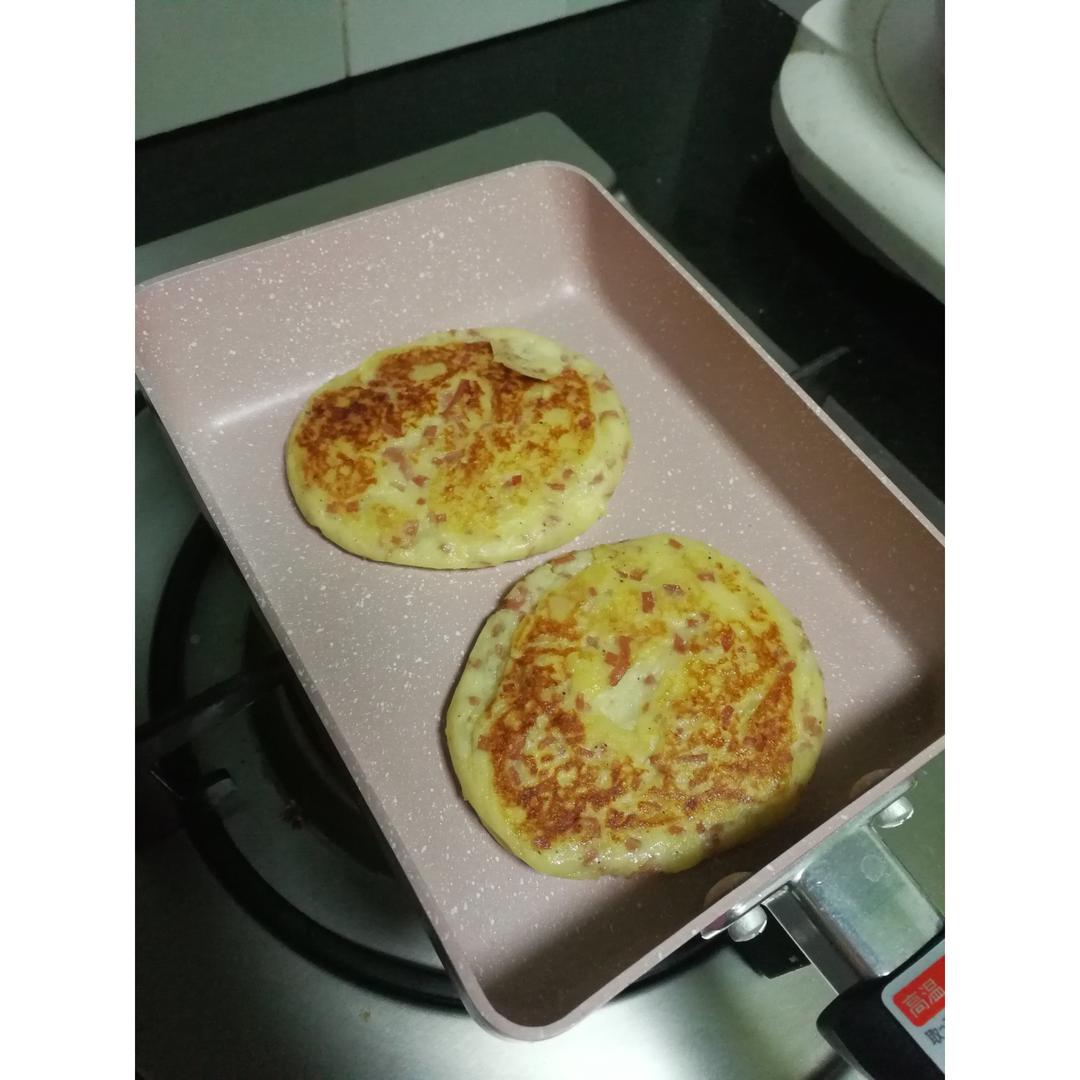 土豆火腿早餐饼