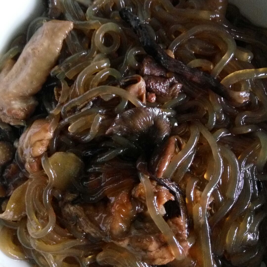 东北小鸡炖榛蘑