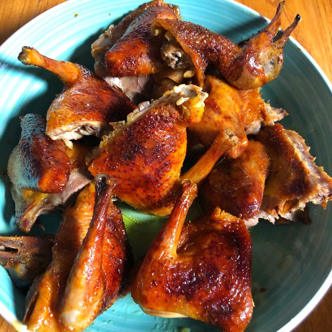 烤乳鸽（奥尔良烤翅料版）