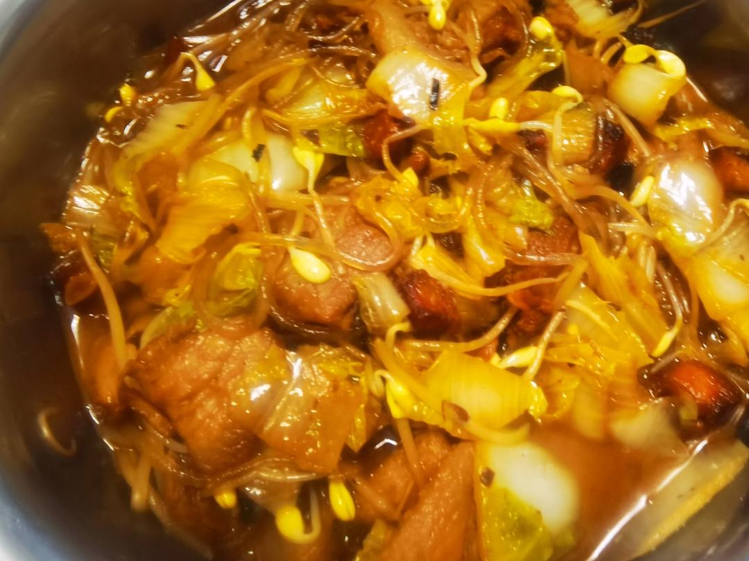 猪肉白菜炖粉条