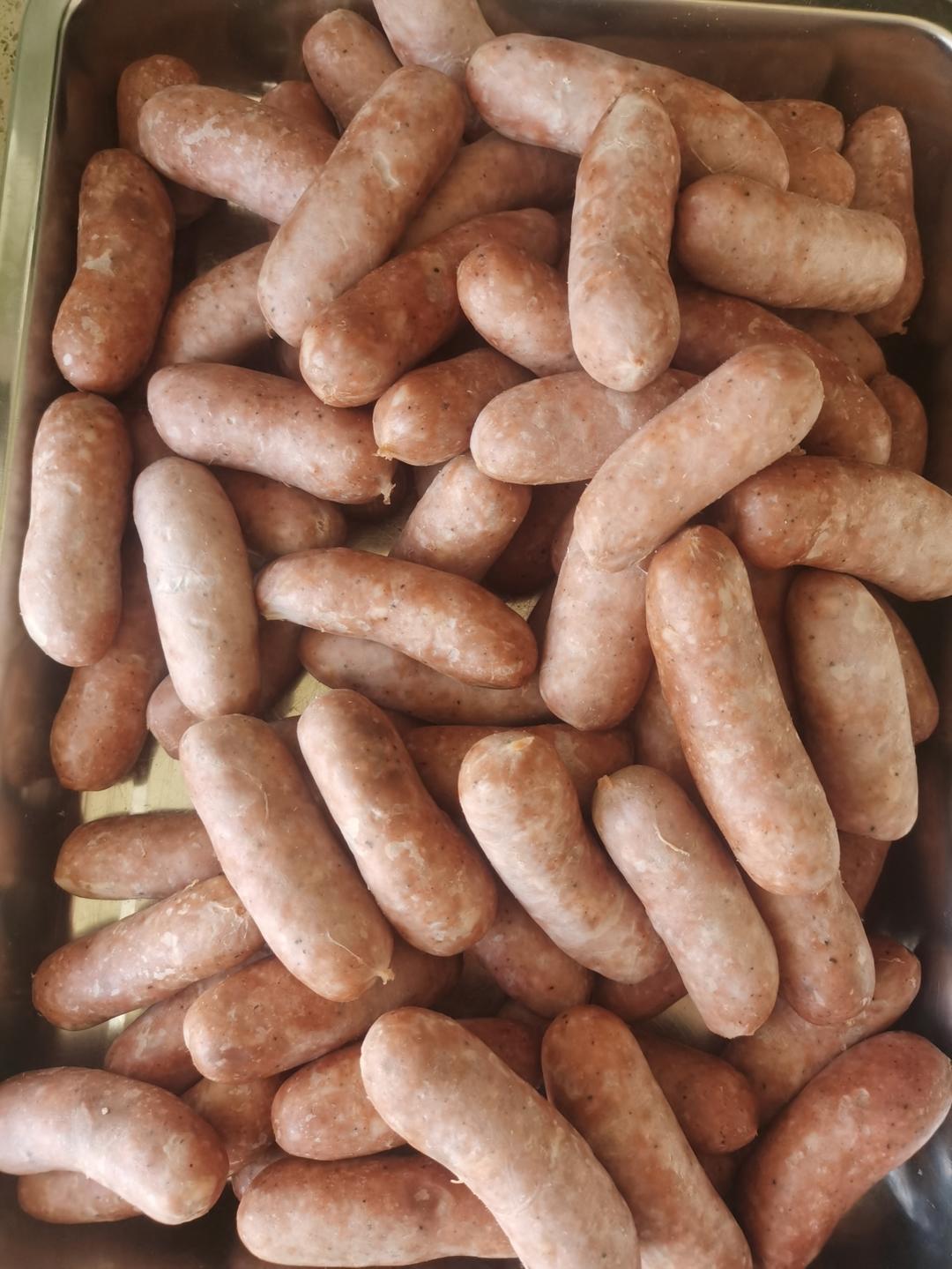 自制黑胡椒烤肠