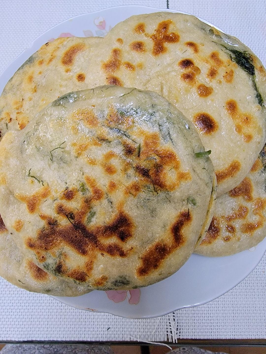 茴香烙饼（纯素）