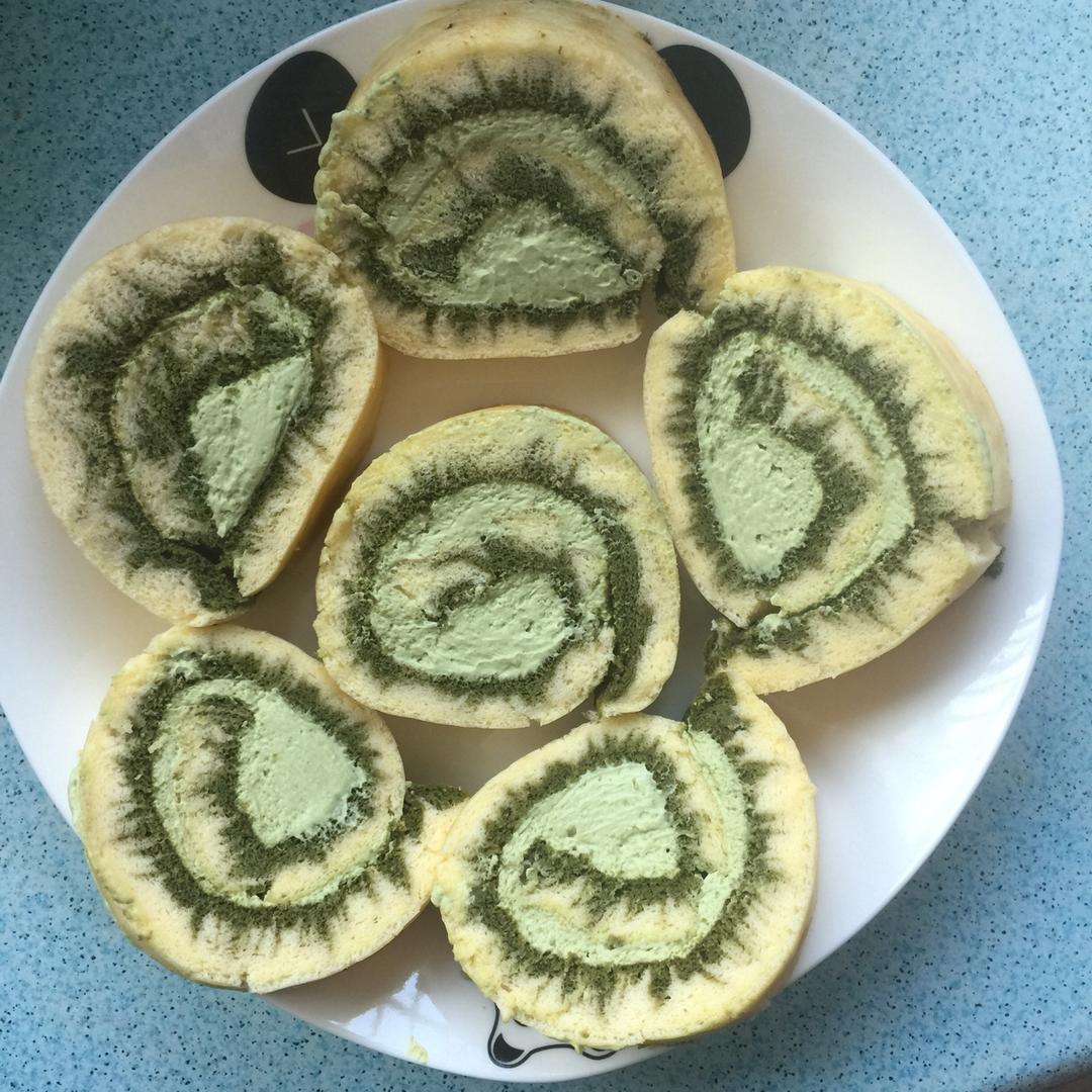 抹茶旋风蛋糕卷