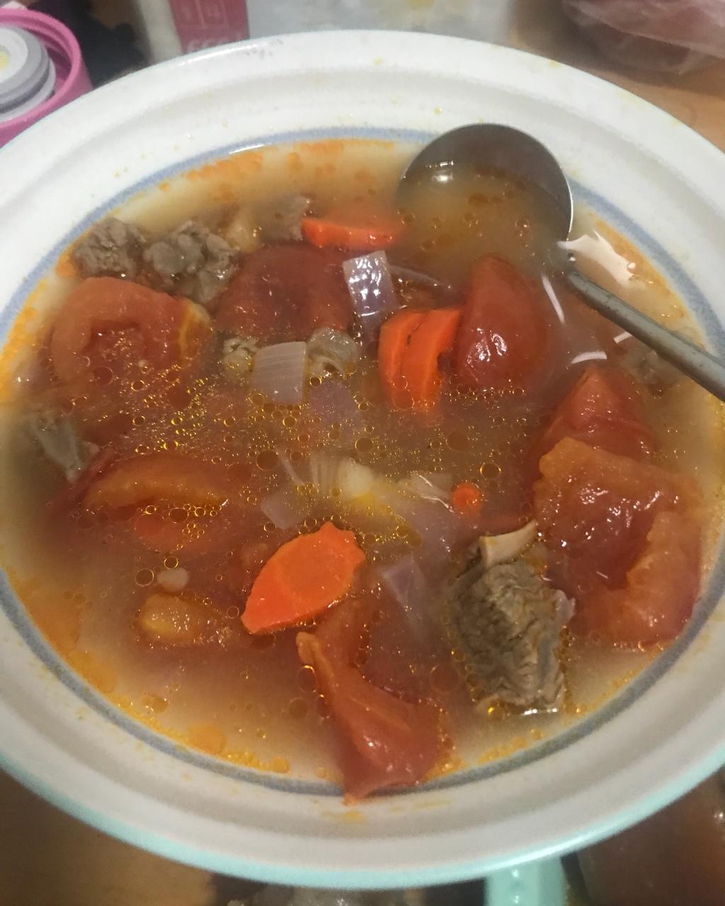 番茄牛肉汤