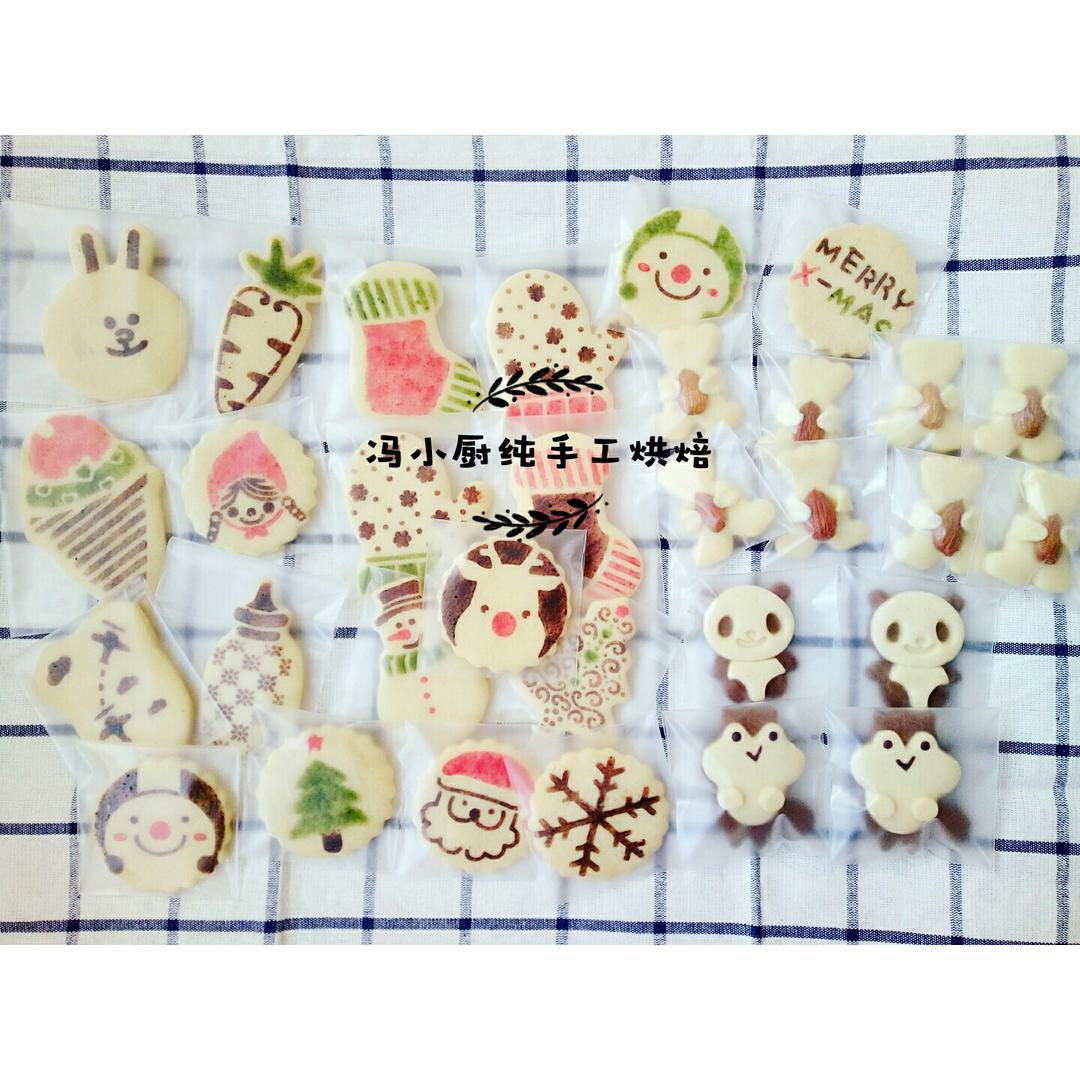 圣诞印花饼干