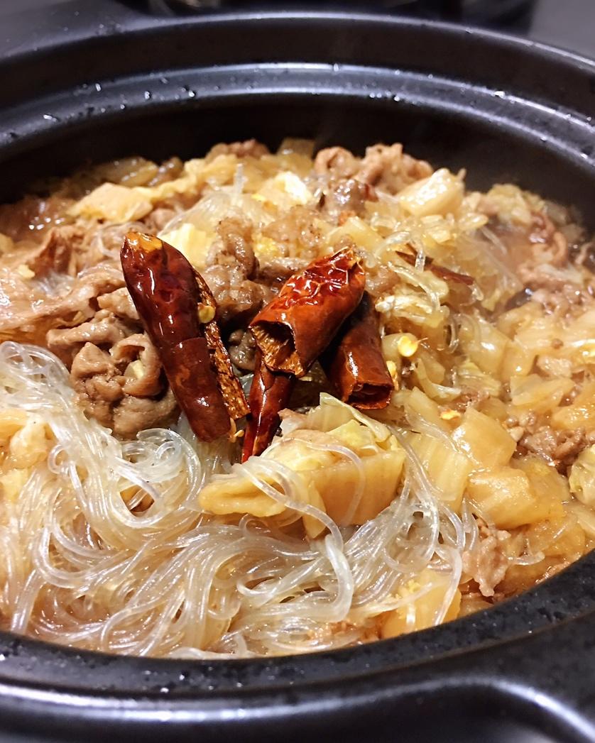 羊肉酸菜粉丝煲