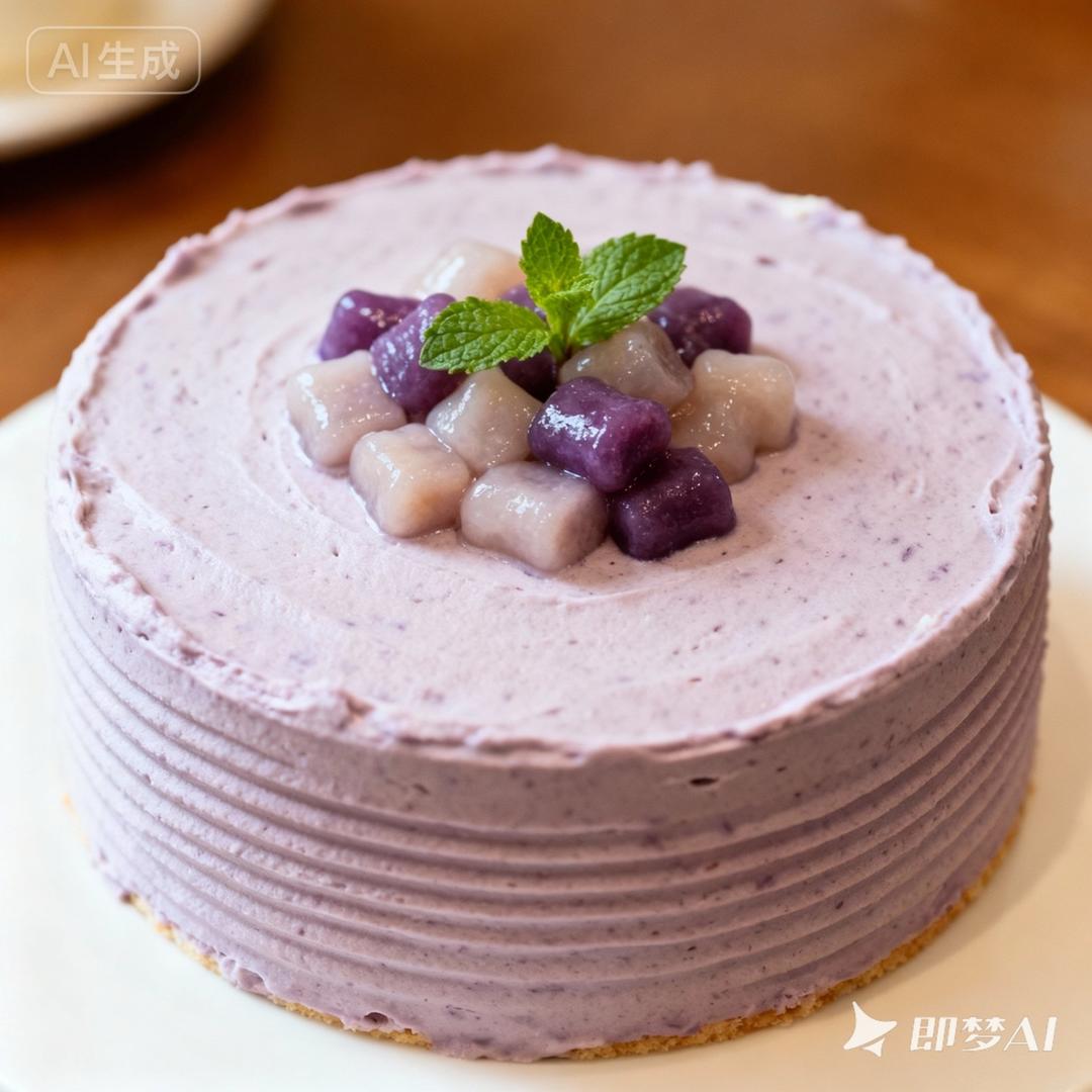 丝滑细腻的芋泥（口感似奶油）