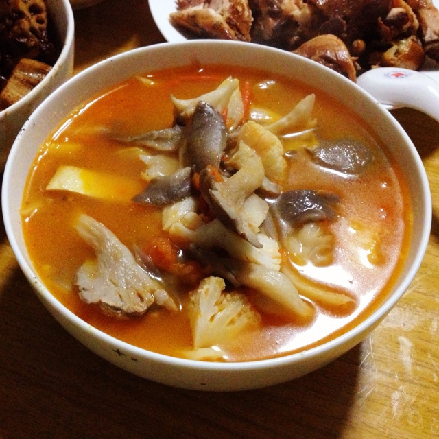 蕃茄蔬菜暖身汤