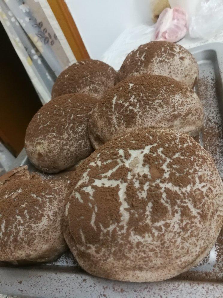 烘焙店畅销的巧克力可可牛奶面包❗️网红蘑菇云面包‼️松软好吃孩子最爱