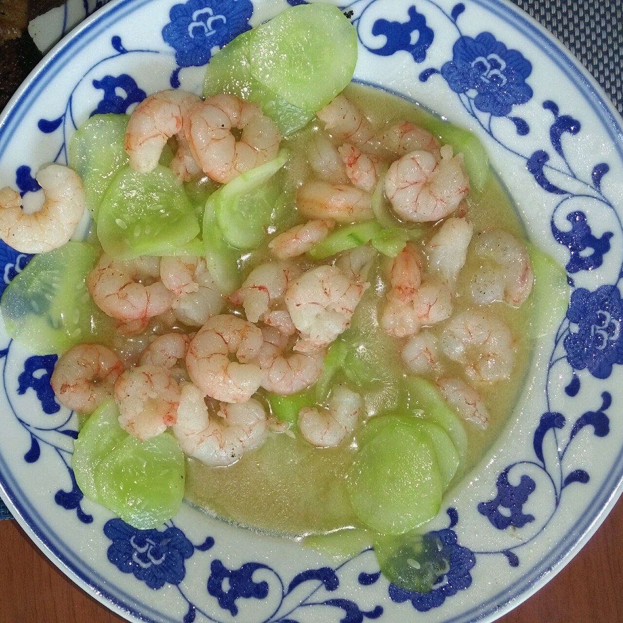 青瓜虾仁