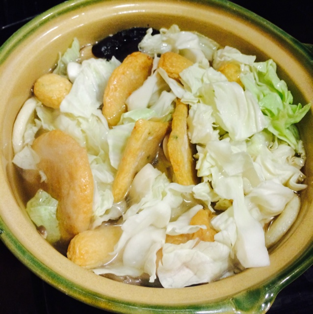 什蔬面筋煲