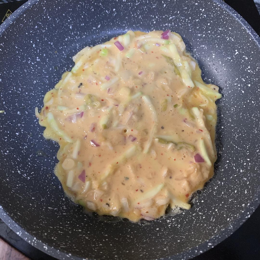 堂妈教你做泡菜饼