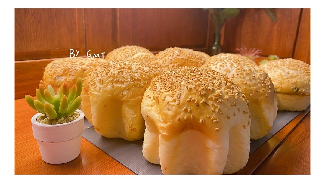 香橙卡士达星星包