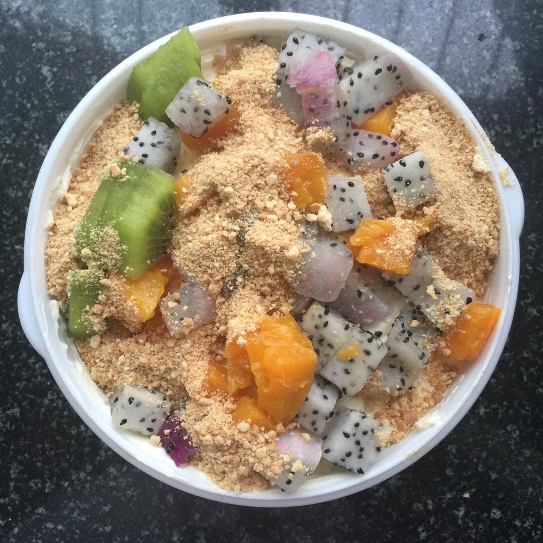 简单快手的便当饭盒水果盒子蛋糕