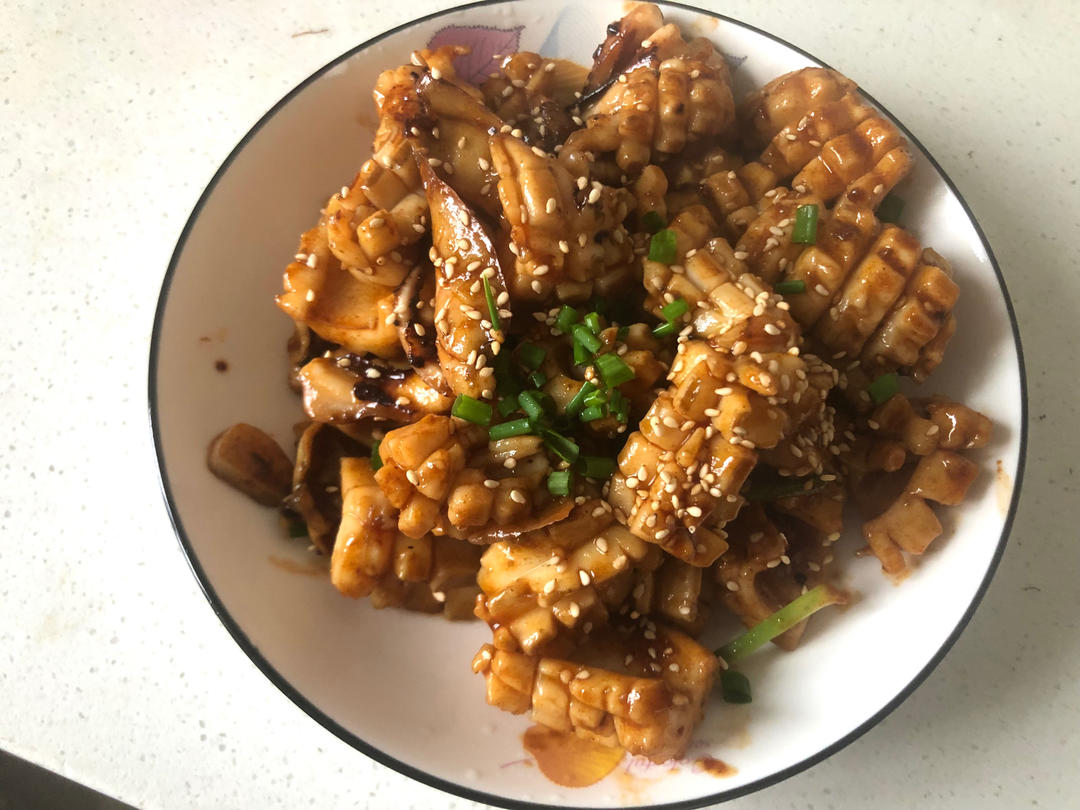 孜然鱿鱼须