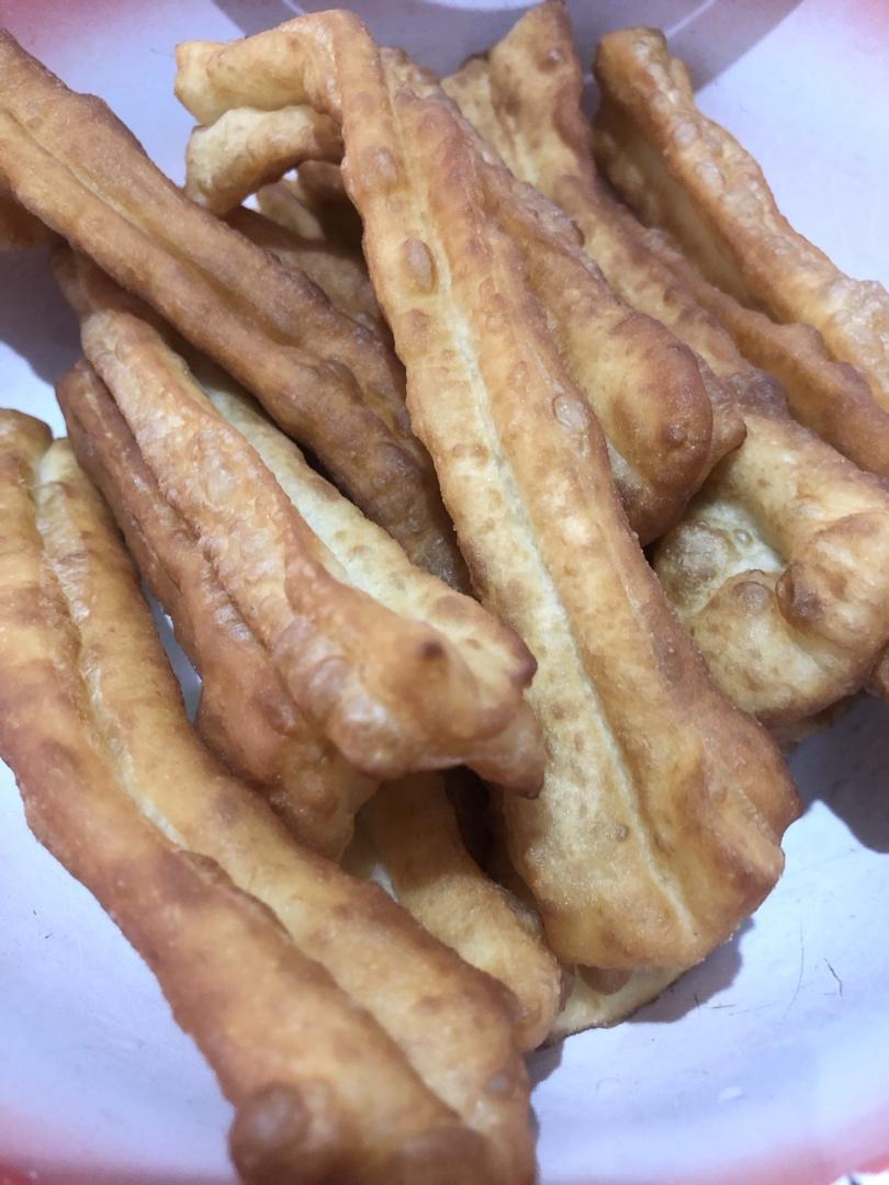 自制油条
