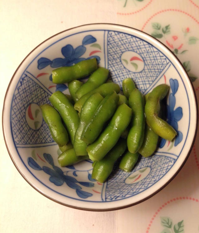 冰镇香糟毛豆