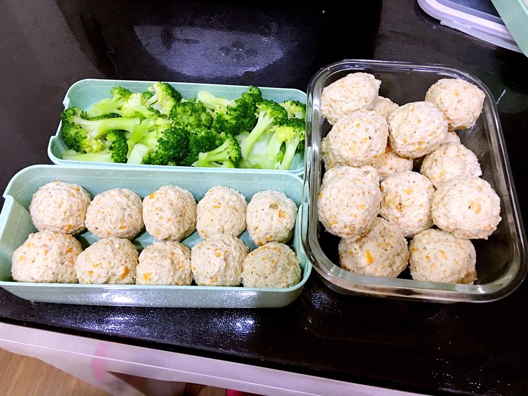 香菇鸡肉丸（健身必备）