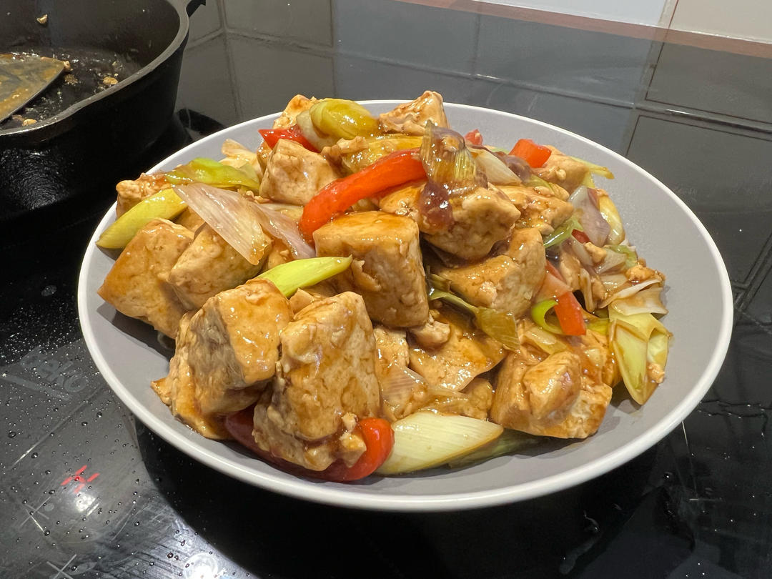 香气好似葱烧海参的葱烧豆腐