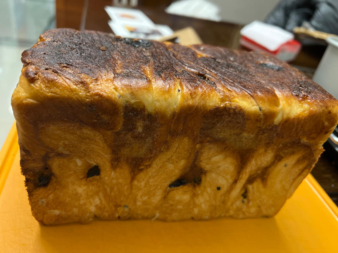 葡萄干面包，教你如何快速用双手揉出松软可口的吐司面包