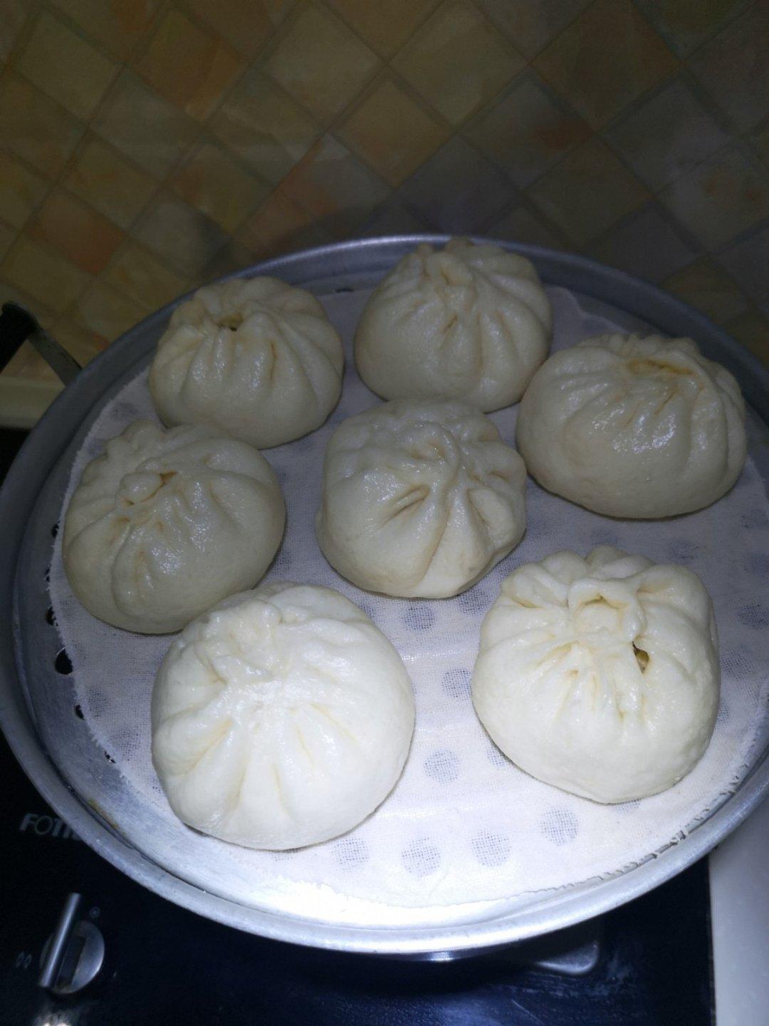 韭菜鸡蛋黑木耳肉包子