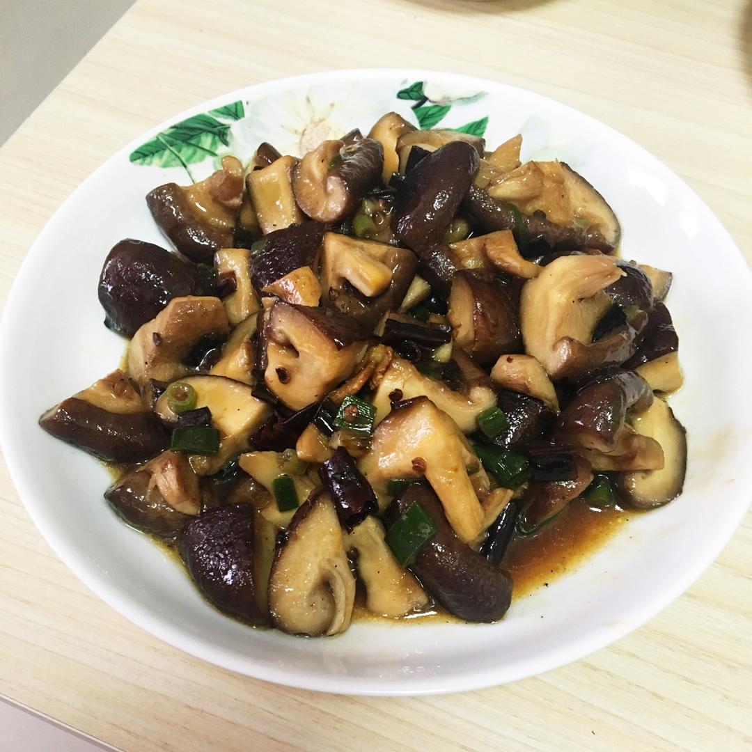 快手烧香菇